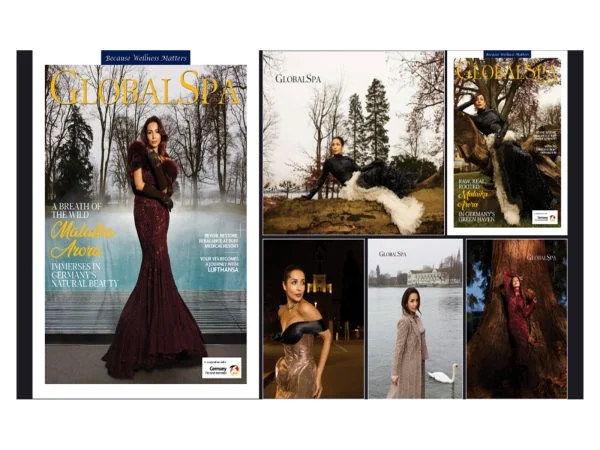 Malaika Arora Captures the Serene Beauty of Germany’s Nature for GlobalSpa Magazine in Collaboration with German National Tourist Office India